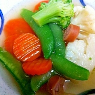 冷凍野菜で簡単☆スピードポトフ